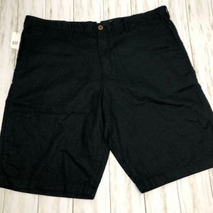 GAP men’s black shorts NWT dress casual Sz 40